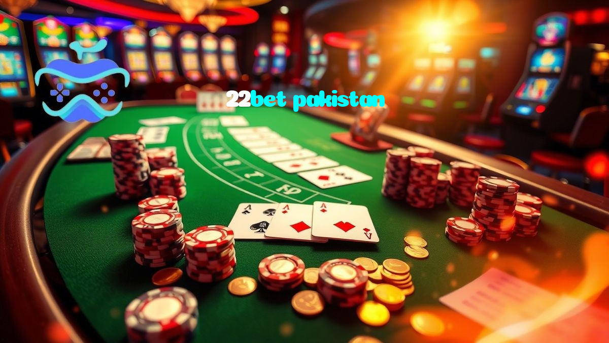 22bet pakistan casino presented on mobile device in Pakistan with slots and live games